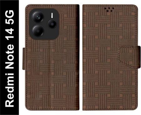 SBMS Flip Cover for Xiaomi Mi Redmi Note 14 5G Back Cov...