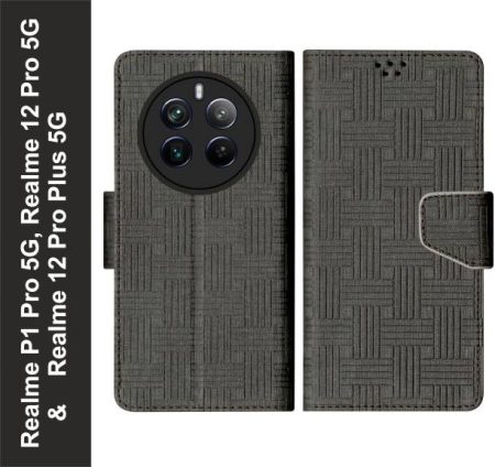 SBMS Flip Cover for Realme 12 Pro Plus 5G / Realme 12 P...