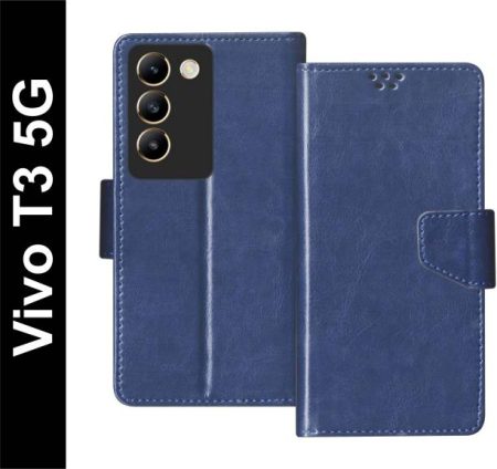 SBMS Flip Cover for Vivo T3 5G