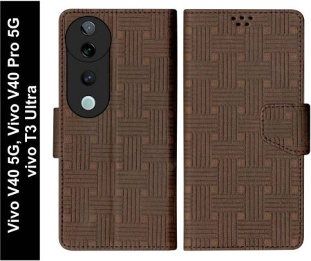 SBMS Flip Cover for Vivo V40 Pro 5G / Vivo V40 5G / Viv...