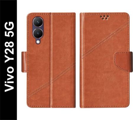 SBMS Flip Cover for Vivo Y28 5G