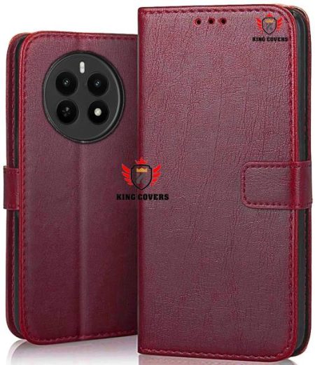 KING COVERS Wallet Case Cover for realme P1 5G, Leather...