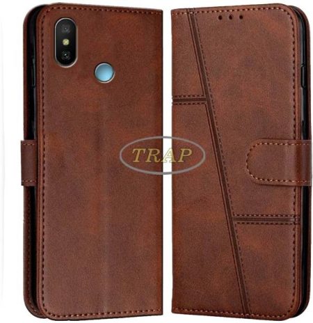 Trap Premium Flip Cover Flip Cover for Mi Redmi 6 pro