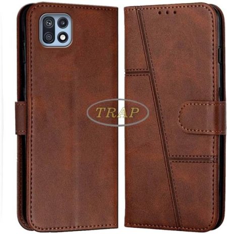 Trap Premium Flip Cover Flip Cover for Samsung Galaxy F...