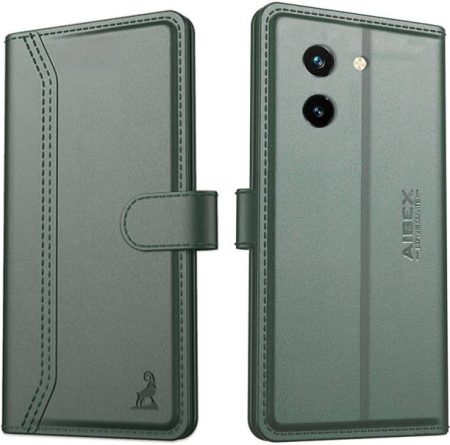 AIBEX Flip Cover for Vivo T3x 5G |Vegan PU Leather |Fol...