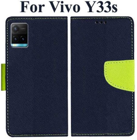 Krumholz Flip Cover for Vivo Y33s, Vivo Y21T