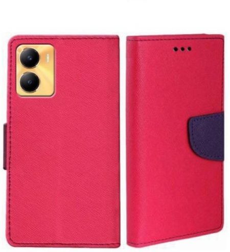 Wristlet Flip Cover for Vivo Y56 5G, Vivo Y16