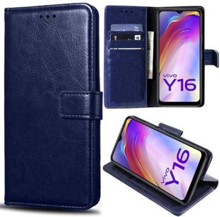Xtrafit Flip Cover for Vivo Y16, Vivo Y56 5G