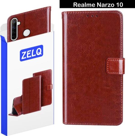 Zelq Flip Cover for Realme Narzo 10