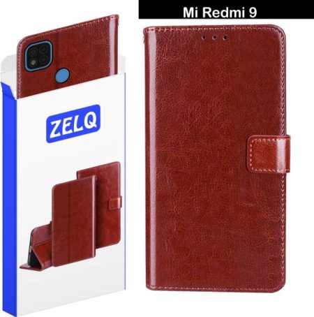 Zelq Flip Cover for Mi Redmi 9