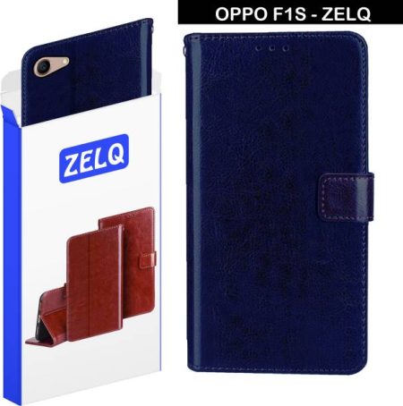 Zelq Flip Cover for Oppo F1s