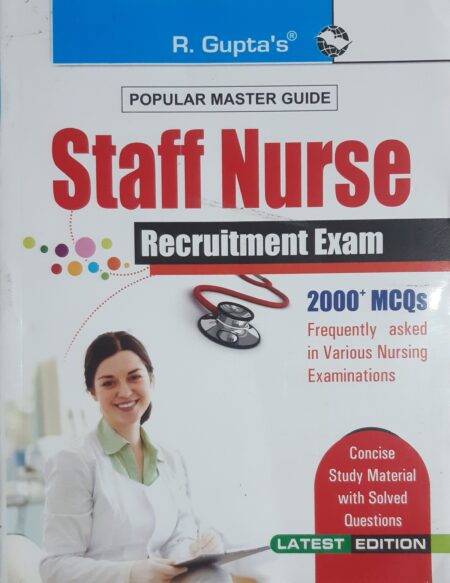Staff Nurse Recruitment Exam R. Gupta English Medium